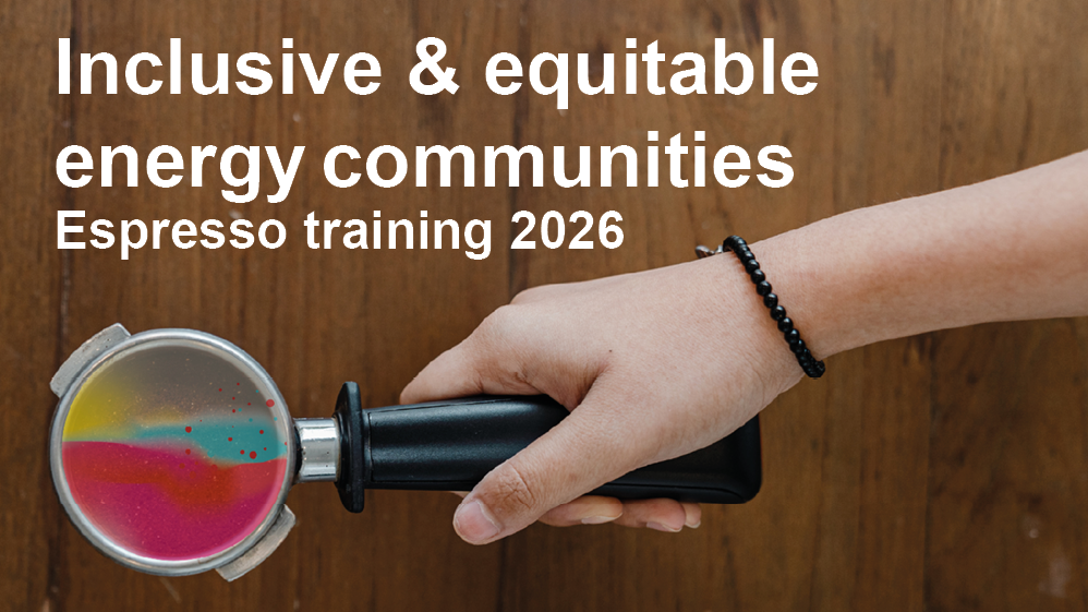 Espresso on Inclusive &amp; equitable energy communities